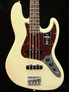 American Professional II Jazz Bass -Olympic White-