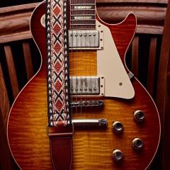 Road Series Strap -Dark Coffee and Orange-【ギブソンフロア取扱品】