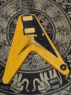 1958 Korina Flying V Reissue Black Pickguard VOS -2021USED!【3.41kg】
