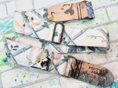“Belmont Stakes“  Guitar Strap 【花柄】【フェンダーカスタムショップフロア在庫品】【Made In USA】【ハンドメイド】【ギターストラップ】