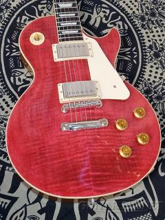 ~Custom Color Series~ Les Paul Standard 50s Figured Top -Translucent Fuchsia- 【#219440218】【4.23kg】