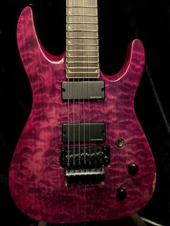 X Series SLATXSD3-7 -Trans Purple- 2016年製【Original Floyd Rose!】【Through Neck!】【金利0%】