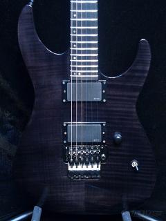 by ESP M-II FM -See Thru Black- 2022年製【Floyd Rose Original!】【Thru-Neck】【48回金利0%対象】
