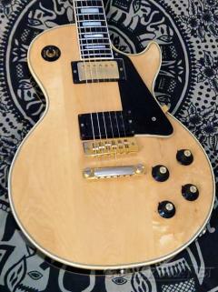 【Vintage】1970~73's Les Paul Custom Refinish Natural Top / Ebony 【4.54kg】【ギブソンフロア取扱品】