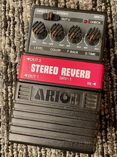 1980's SRV-1 Stereo Reverb 【MADE IN JAPAN】