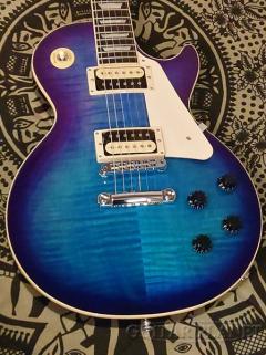 【現地選定品】~Exclusive Collection~ Les Paul Traditional Pro V AAA Flame -Blueberry Burst- 【#214940180】【3.