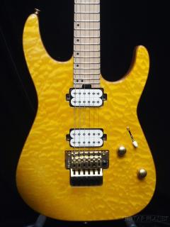 PRO-MOD DK24 HH FR M MAHOGANY/QUILT MAPLE -Dark Amber- 【軽量3.24kg!】【48回金利0%対象】