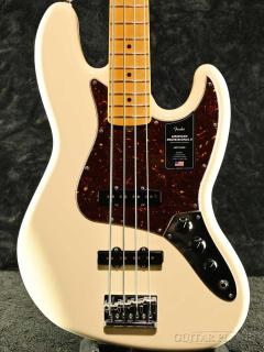American Professional II Jazz Bass -Olympic White- 【4.40kg】【送料当社負担】【金利0%対象】