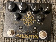 King Of Tone V4 -Black- ''4 Jack , Toggle SW , Hi Gain Red Channel Option'' 2017年製 【Rare!】【オーバードライブ】