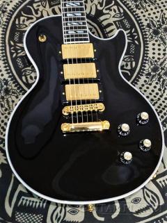 ~Exclusive Model~ Les Paul Supreme 3-Pickup -Ebony- 【#220830228】【3.86kg】
