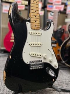 1973 Stratocaster -Black (Refinish) / Maple-【for Player!】【Vintage】【48回金利0%対象】