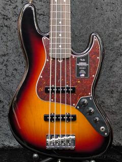 American Professional II Jazz Bass V -3 Color Sunb