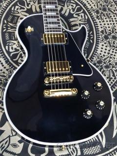 ~Japan Limited Run~ Les Paul Custom w/ Ebony Fingerboard Waffleback Tuners Ebony VOS 【#CS404386】【4.1