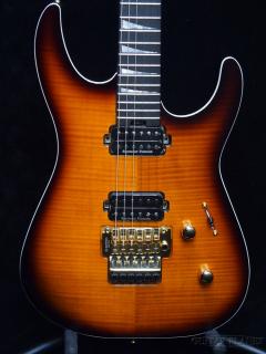 MJ Series Dinky DK Flame Maple Ebony Fingerboard -Amber Burst- 【MADE IN JAPAN】【48回金利0%対象】