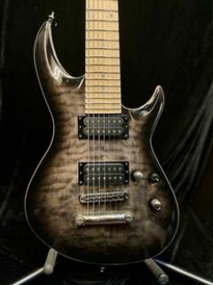 by ESP E-HR-III NT7 QM/M -See Thru Black Sunburst- 2017年製【7弦】【金利0%】