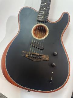 American Acoustasonic Telecaster -Black- 2018 USED!! 【軽量2.27Kg】【48回金利0%対象】
