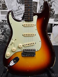 Guitar Planet Exclusive 1960 Stratocaster Relic Left handed -Chocolate 3 Color Sunburst- 2017USED!!【