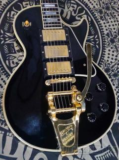~Historic Collection~ 1957 Les Paul Custom 3-Pickup Ebony VOS Bigsby MOD -2009USED!!【4.32kg】