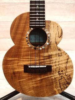 Custom “WAI MEA CLOUD” Concert 【2023年製】【志茂崇弘】【コンサート/ロングネック】【クラウドカスタム】【ピックアップ搭載】【送料込】