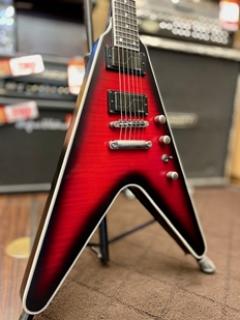 Dave Mustaine Prophecy Flying V Figured  -Aged Dark Red Burst-  【Fishman Fluence Pickup!】【チョイ傷アウトレット