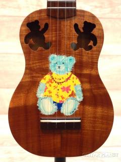 Custom “Bear” Soprano 【2000年製】【志茂崇弘】【ソプラノ/ハワイアンコア】【送料込】