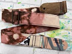 “Brown Bleached” Guitar Strap【フェンダーカスタムショップフロア在庫品】【Made In USA】【ハンドメイド】