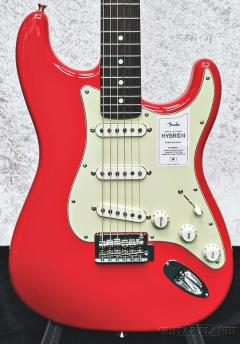 Made In Japan Hybrid II Stratocaster -Modena Red/Rosewood-【JD24031055】【3.38kg】