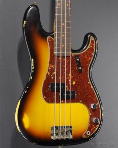 1964 Precision Bass Relic -Bleached 3 Color Sunburst-【3.91kg】【Custom Collection】 【金利0%対象】【送料当社負担】