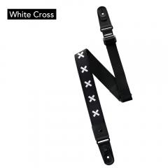  DURA STRAP VG HARDCORE SERIES -White Cross- ギターストラップ【WEBショップ限定】