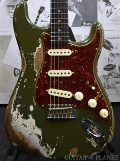 Guitar Planet Exclusive 1961 Stratocaster Heavy Relic -Aged Olive Green-【全国送料負担!】【48回金利0%対象】