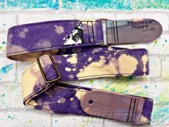 “Purple Bleached” Guitar Strap【ブリーチ加工】【フェンダーカスタムショップフロア在庫品】【Made In USA】【ハンドメイド】