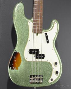 4-String P Bass -Seafoam Green Sparkle over 3-Tone Burst/Relic-【3.74kg】【2023/USED】
