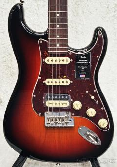 American Professional II Stratocaster HSS -3 Color Sunburst/Rosewood-【US25048751】【3.71kg】