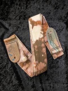 “Brown Bleached” Guitar Strap【Made In USA】【ハンドメイド】【ストラップ】【ベース館在庫品】