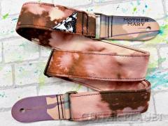 “Brown Bleached” Guitar Strap【フェンダーカスタムショップフロア在庫品】【Made In USA】【ハンドメイド】