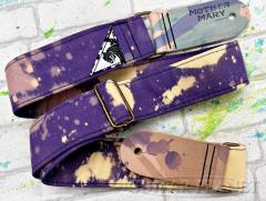 “Purple Bleached” Guitar Strap【ブリーチ加工】【フェンダーカスタムショップフロア在庫品】【Made In USA】【ハンドメイド】