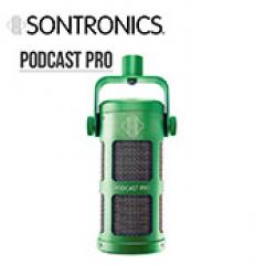 【数量限定特価】PODCAST PRO -Green- │ ダイナミック・マイクロフォン【WEBショップ限定】