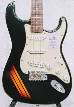 Made in Japan Traditional 2025 Collection 60s Stratocaster - Competition Black / 3-Color Sunburst -【