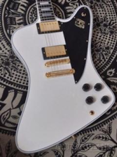 【GW セール！！】~Japan Limited Run~ Firebird Custom W/ Ebony Fingerboard Polaris White Gloss 【#CS400904】【3