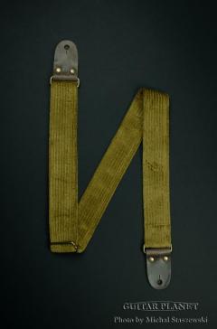 Standard Vintage Khaki Corduroy Guitar Strap【HandMade In Poland】【Corduroy】