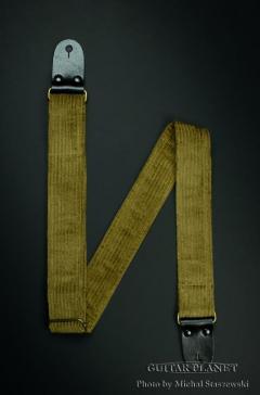 Standard Vintage Khaki Corduroy Guitar Strap【HandMade In Poland】【Corduroy】