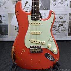 Michael Landau 1963 Stratocaster Relic -Fiesta Red over 3 Color Sunburst- 2018USED!!【全国送料負担!】【48回金利0