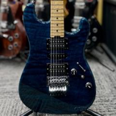 ST-CTM-FRT 'Mod.' -BKAQ Black Aqua / Maple- 2005年製【良杢目!】【DiMarzio&Seymour Duncan PU!】【Made In Japan】