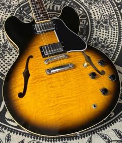 ES-335 Figured-Vintage Sunburst- 1996USED!!【#90866412】【4.07kg】