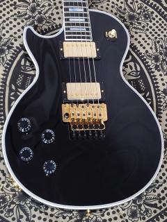 ~Modern Collection~ Les Paul Axcess Custom w/ Ebony Fingerboard Floyd Rose Ebony Gloss【#CS600061】【3.