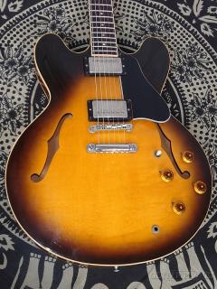 ES-335 Reissue -Vintage Sunburst- 1991USED!【4.13kg】