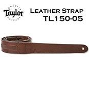 TL150-05 Slim Leather Strap Chocolate Brown 1.6''【ギターストラップ】