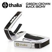 GIBSON CROWN BLACK EBONY -Chrome- │ ギター用カポタスト