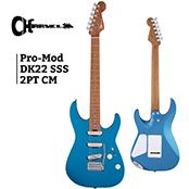 Pro-Mod DK22 SSS 2PT CM -Electric Blue-【Webショップ限定】