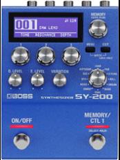 SY-200 Synthesizer《ギター・ベースシンセサイザー》【WEBショップ限定】